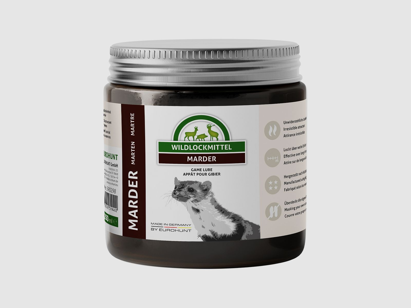 Marderlockmittel Gel 250ml Dose