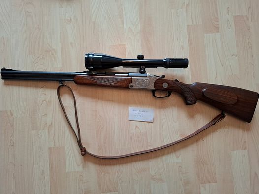 Blaser BDB 6,5x57R  .22 + Swarovski 3-12x56
