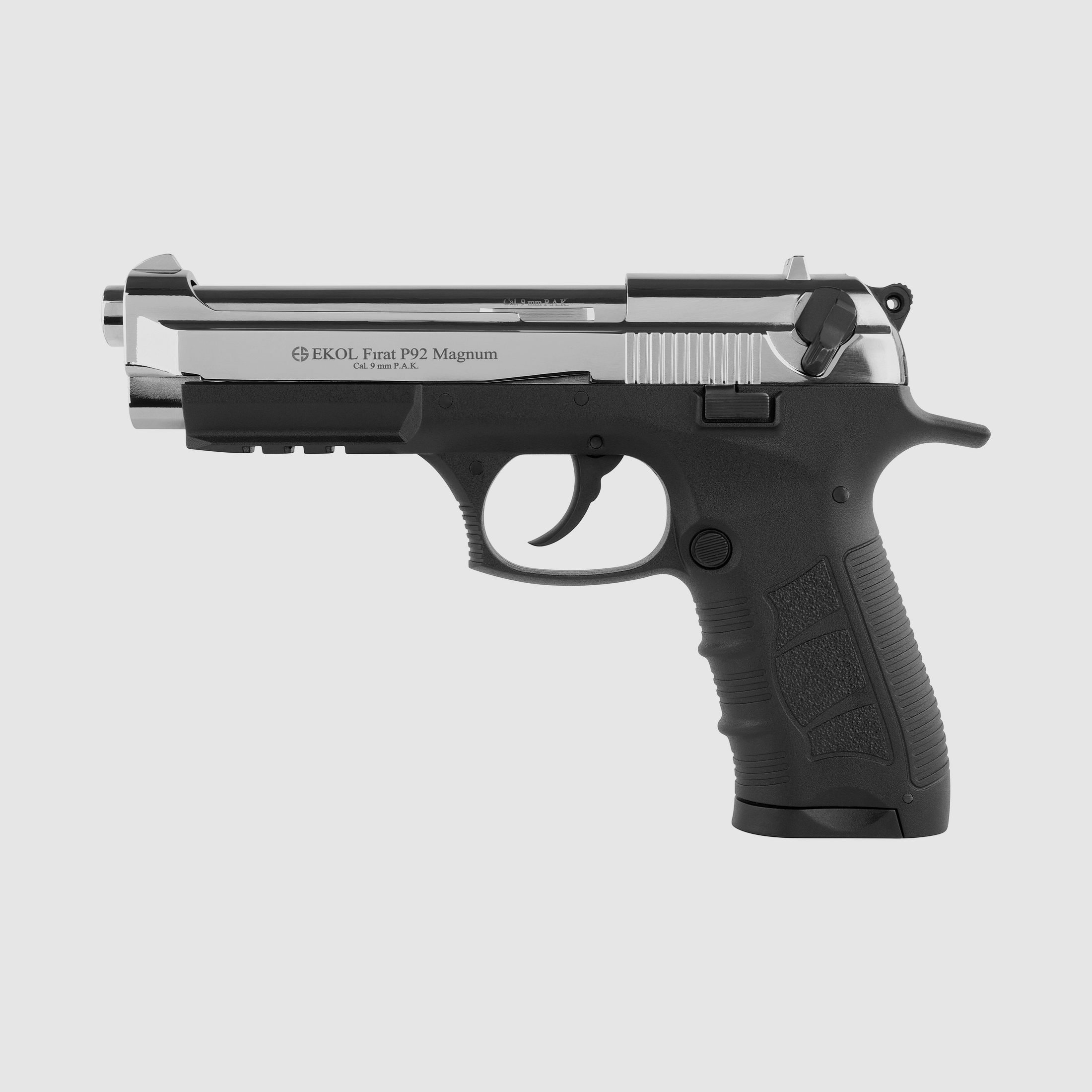 EKOL Firat P92 Magnum Chrom 9mm P.A.K. - Signal de gaz