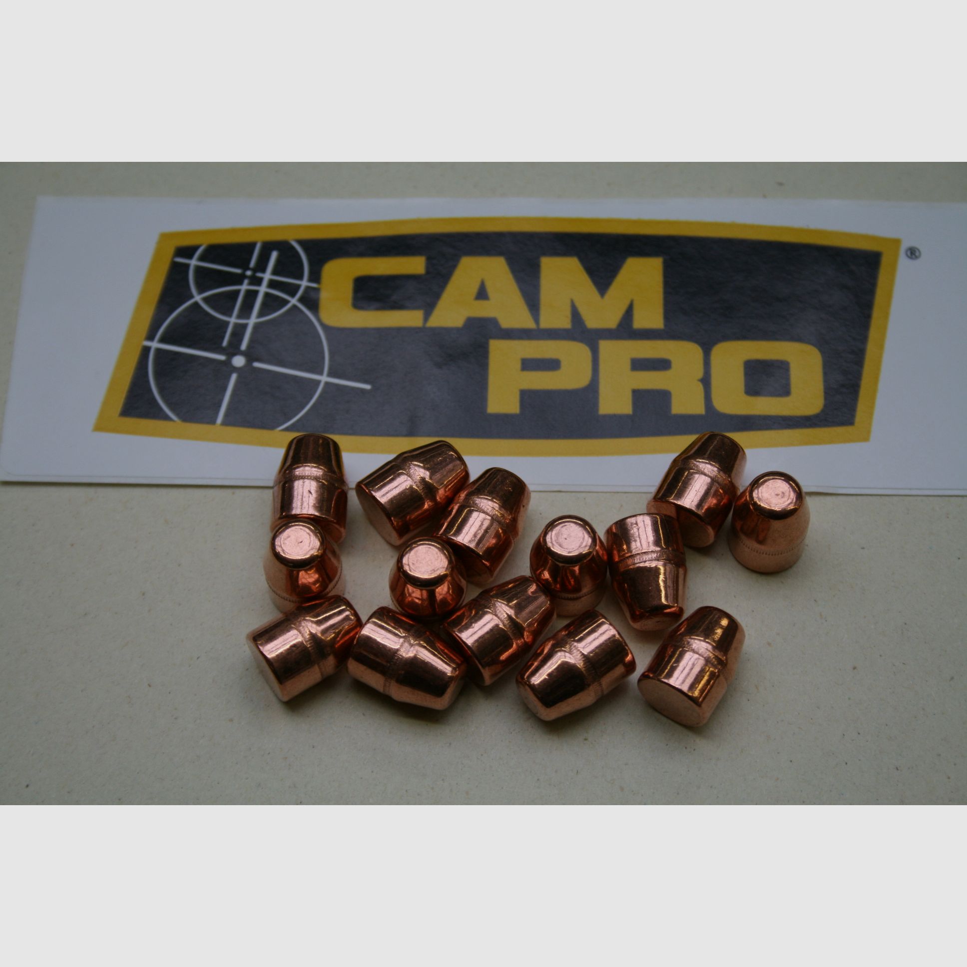 Geschosse Cam Pro Kaliber 44 (429) 200 grains TC Kupferbeschichtet, 500 Stück, Bild 1 von 7