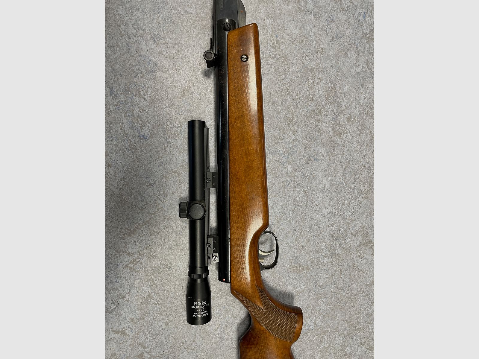 Weihrauch HW 80 Luftgewehr 4,5mm mit Nikko Zielfernrohr 4x20