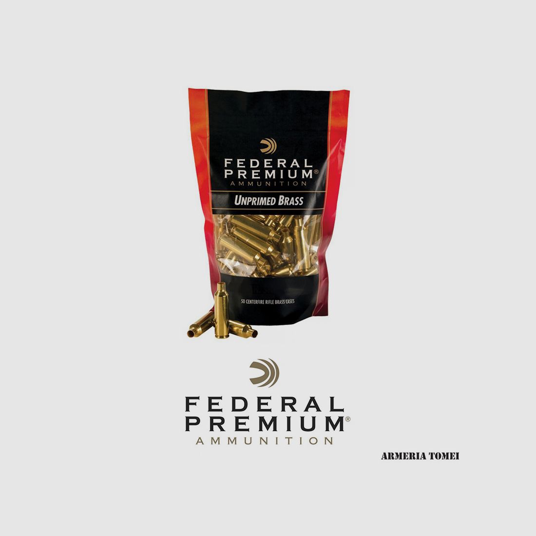 FEDERAL HÜLSEN PREMIUM 338 FEDERAL -P338UP-(50Stk)