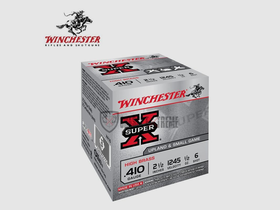 25 Nabojów WINCHESTER Super-X 14g kal. 410/63, zdjęcie 2 z 7