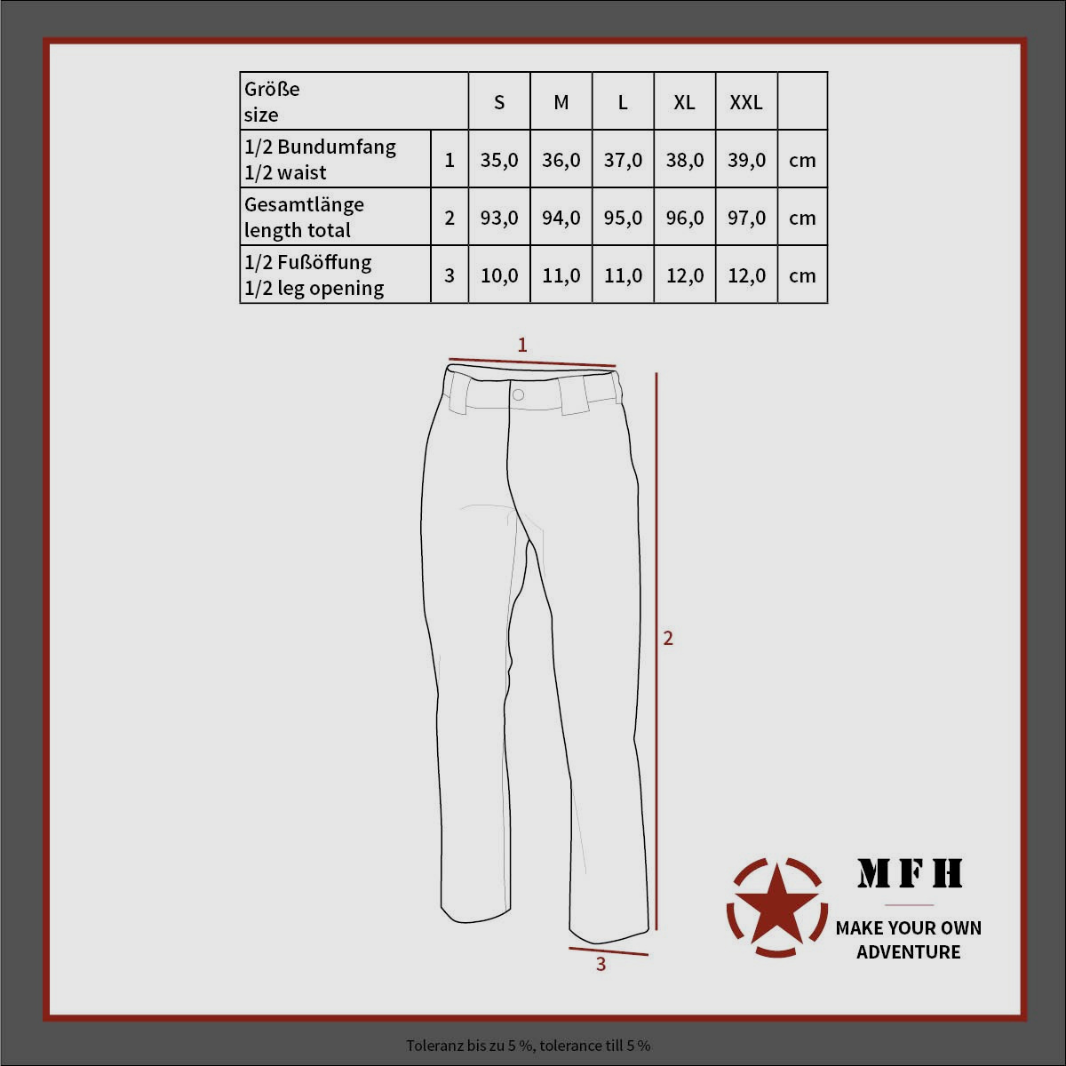FOX Outdoor Thermo Unterhose lang S Schwarz