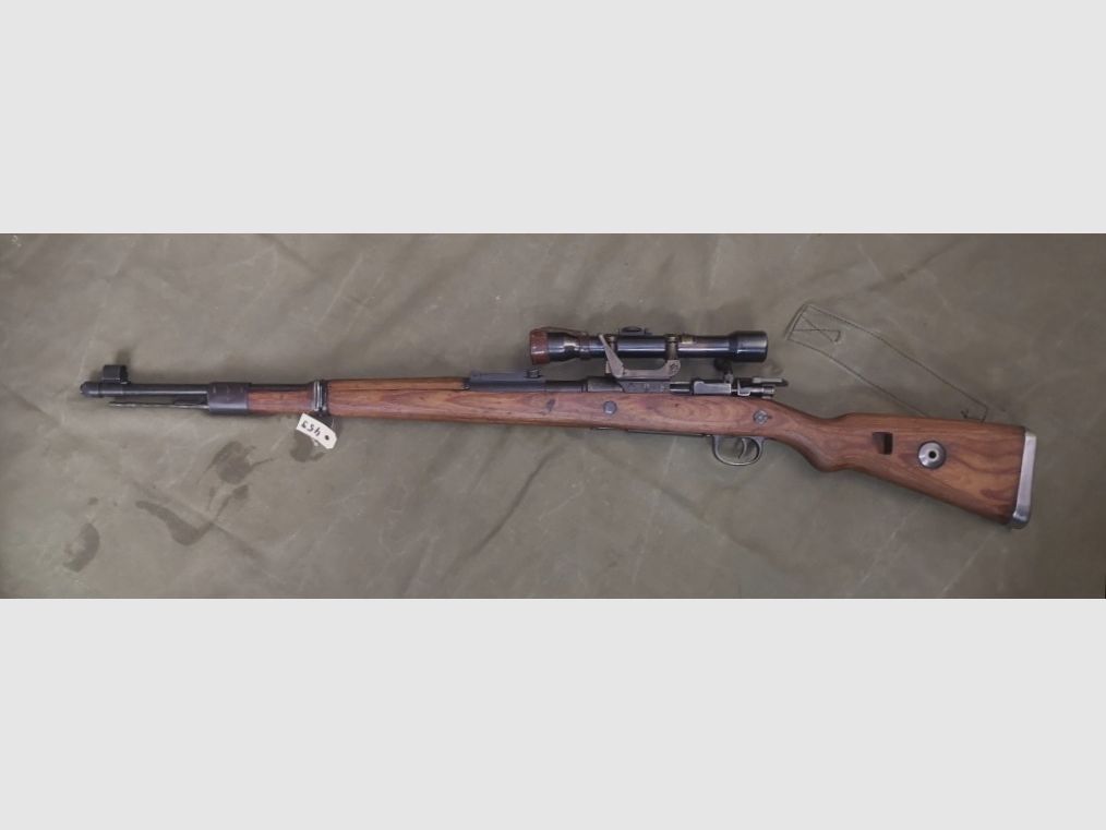K98 SS-Snajper z ZF Kahles Heliavier - numer zgodny