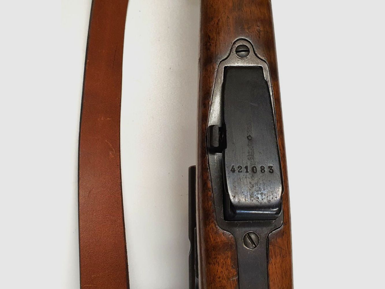 Fabbrica d'armi Bern fucile a ripetizione fucile Bern IG1911 calibro 7,5x55 svizzero completo numero corrispondente + diottro