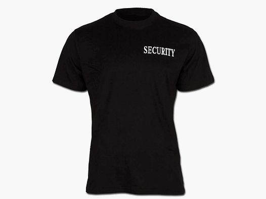 Mil-Tec Mil-Tec T-Shirt mit Security-Druck - S Herren