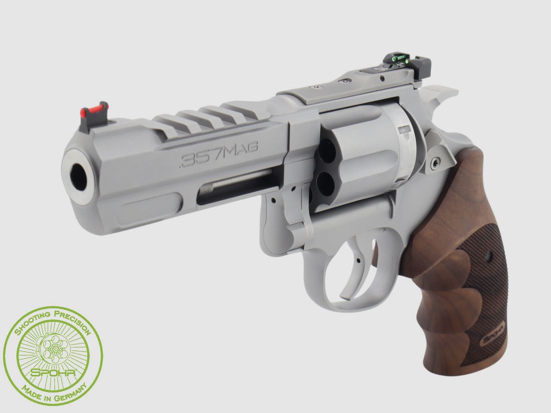  Spohr 284 Carry Stainless 4 Zoll Revolver mit Wechseltrommel