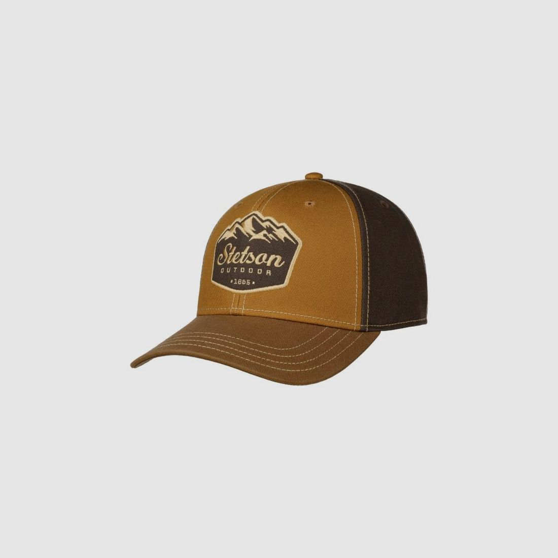 Stetson Baseball Cap Ranger Brown/Ochre