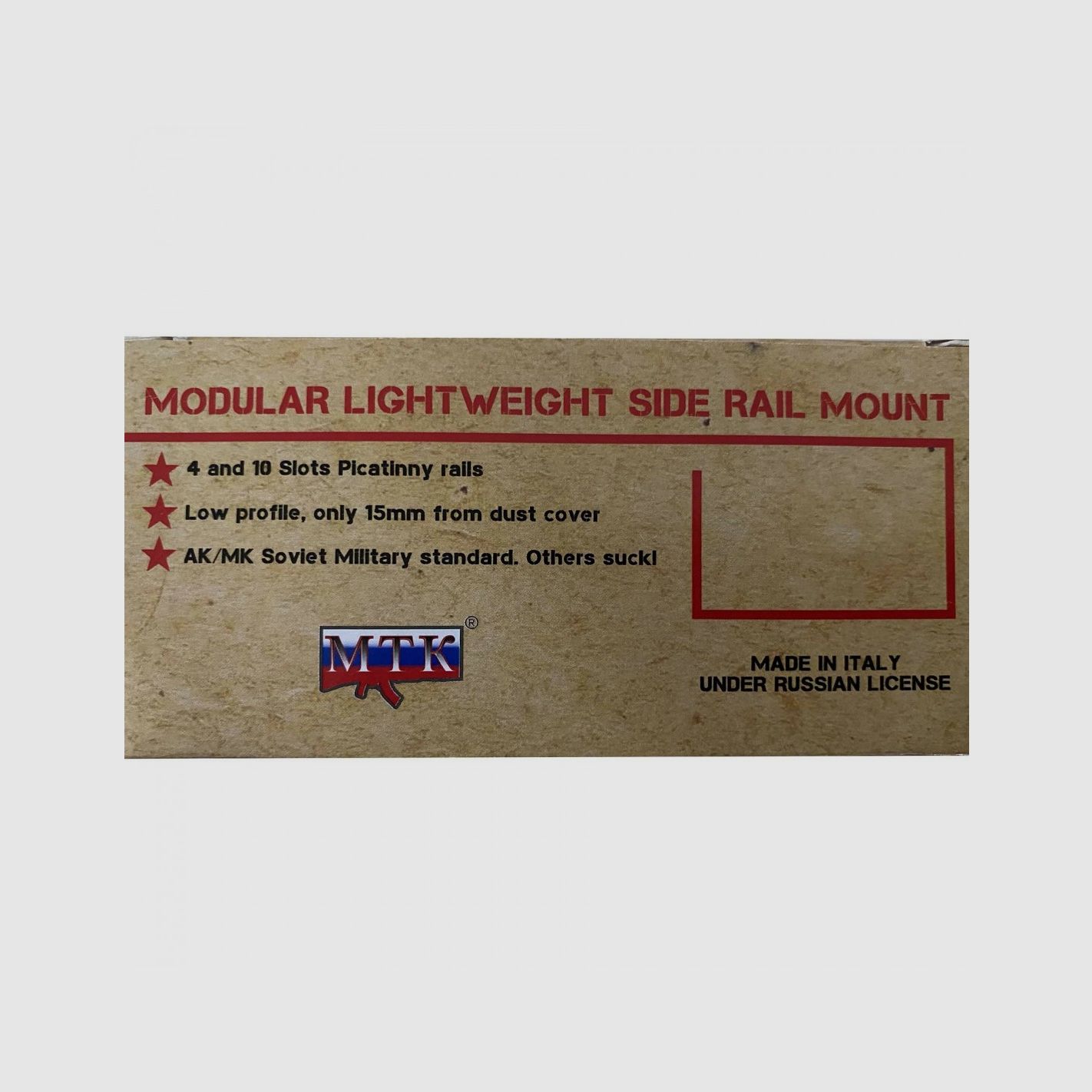 MTK RAIL PICATINNY MODULAR, imagen 4 de 5