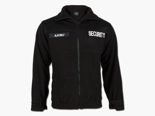Mil-Tec Security Fleece Jacket - S Uomini