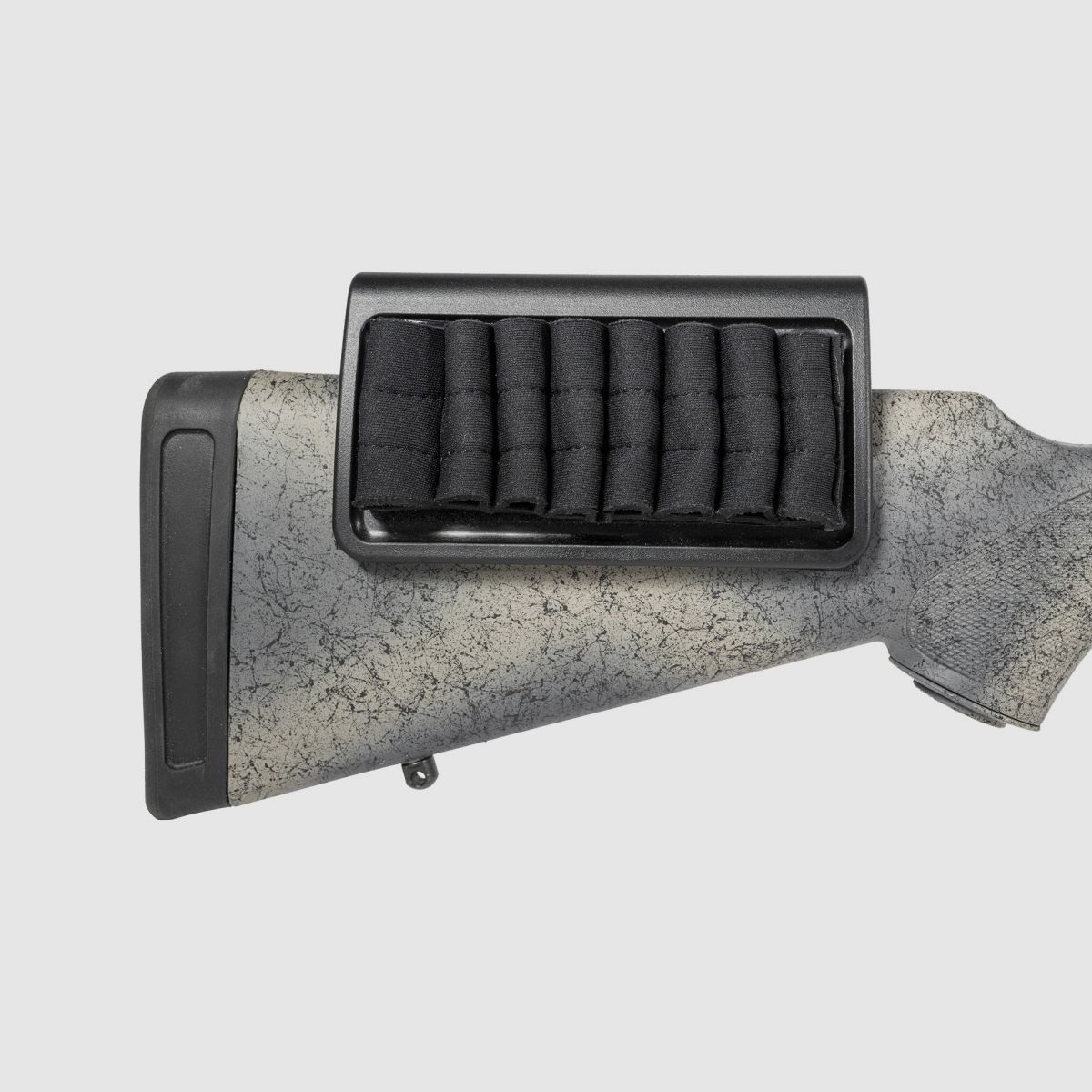 BEARPROOF PRECISION Stock Riser with Cartridge Holder - Black