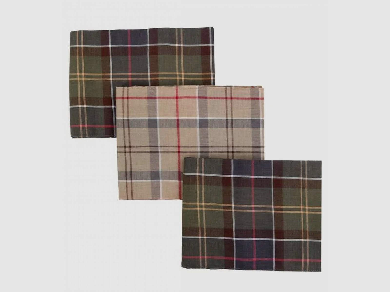 Barbour Taschentücher 3-Pack