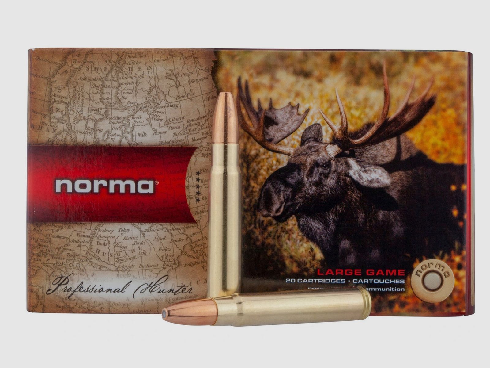 Norma 2315661 9.3x62 Vulkan 15.0g 232 grs. Rifle ammunition