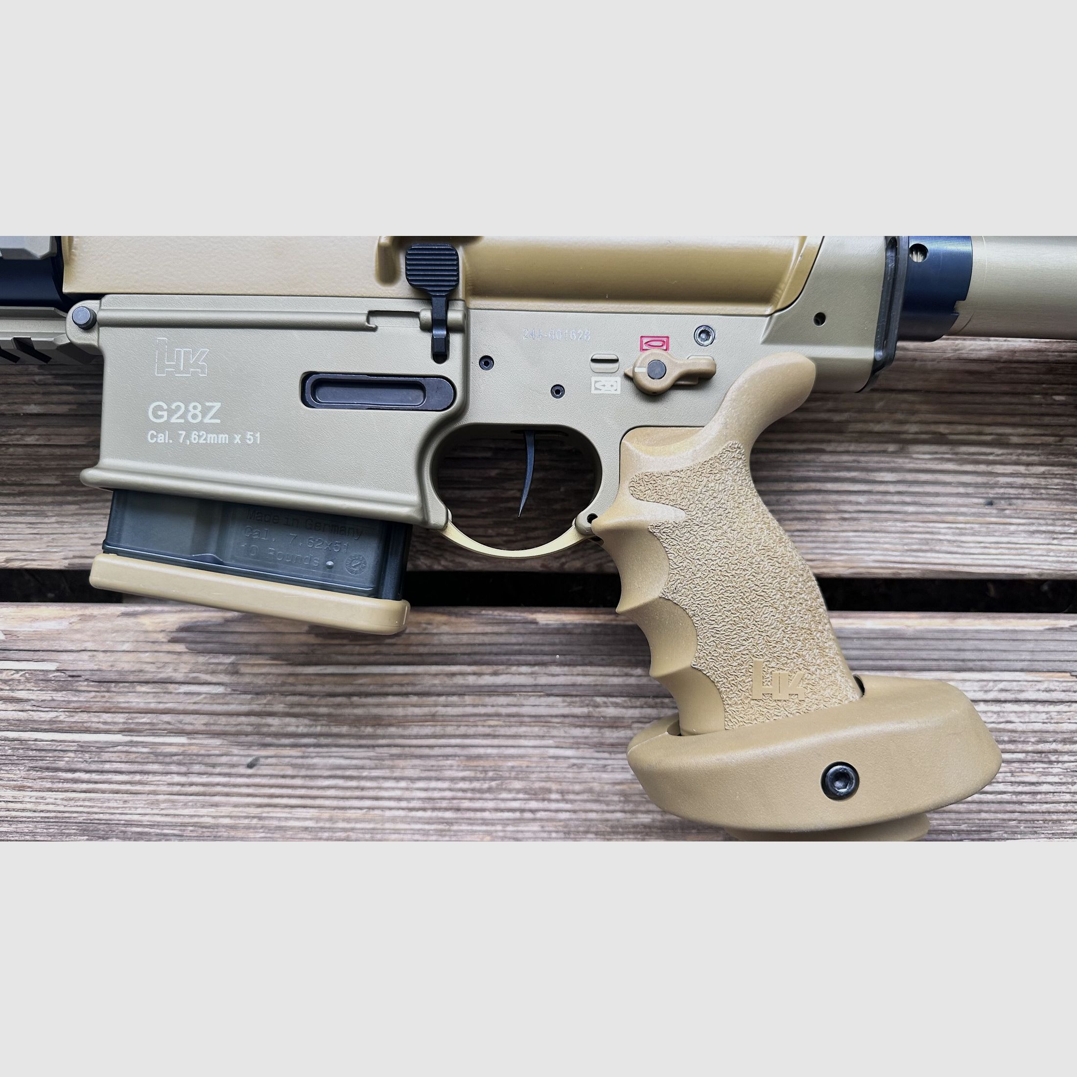 Heckler & Koch G 28 Z mit ZCO 527 Montage 20 MOA Zweibein Sinus Brake