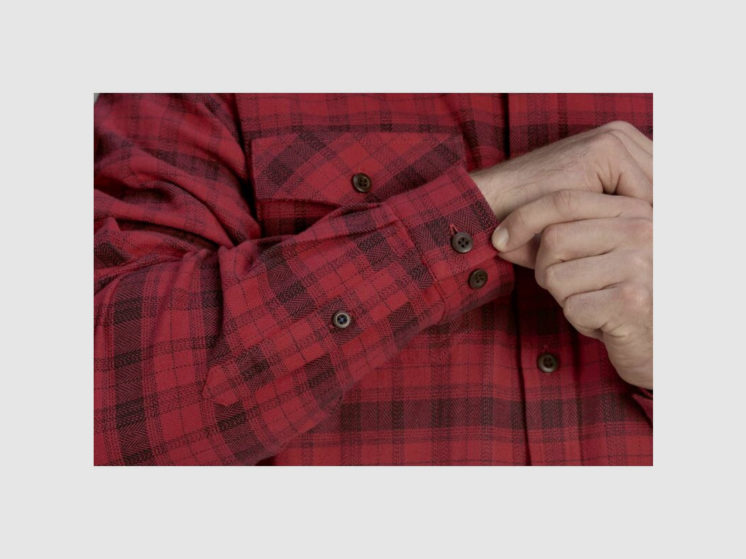 Seeland Stalk Hemd Alaska red