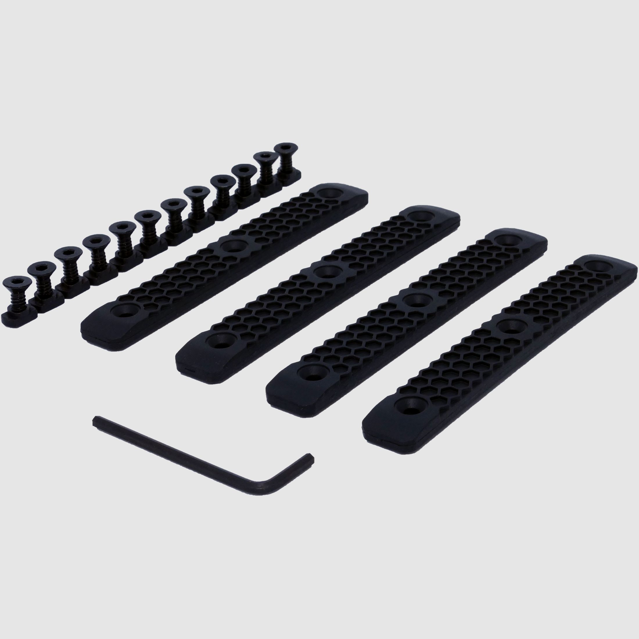 AlphaRailCover dla M-Lok zestaw 4 sztuk