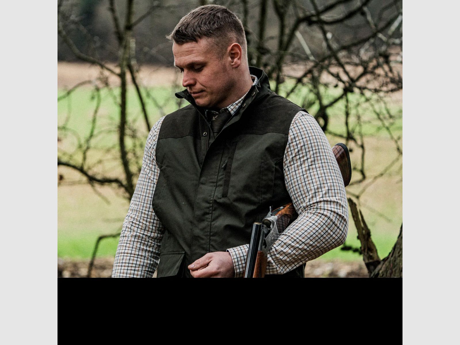 Seeland Jachtshirt Oxford Grape Leaf/Terracotta Check