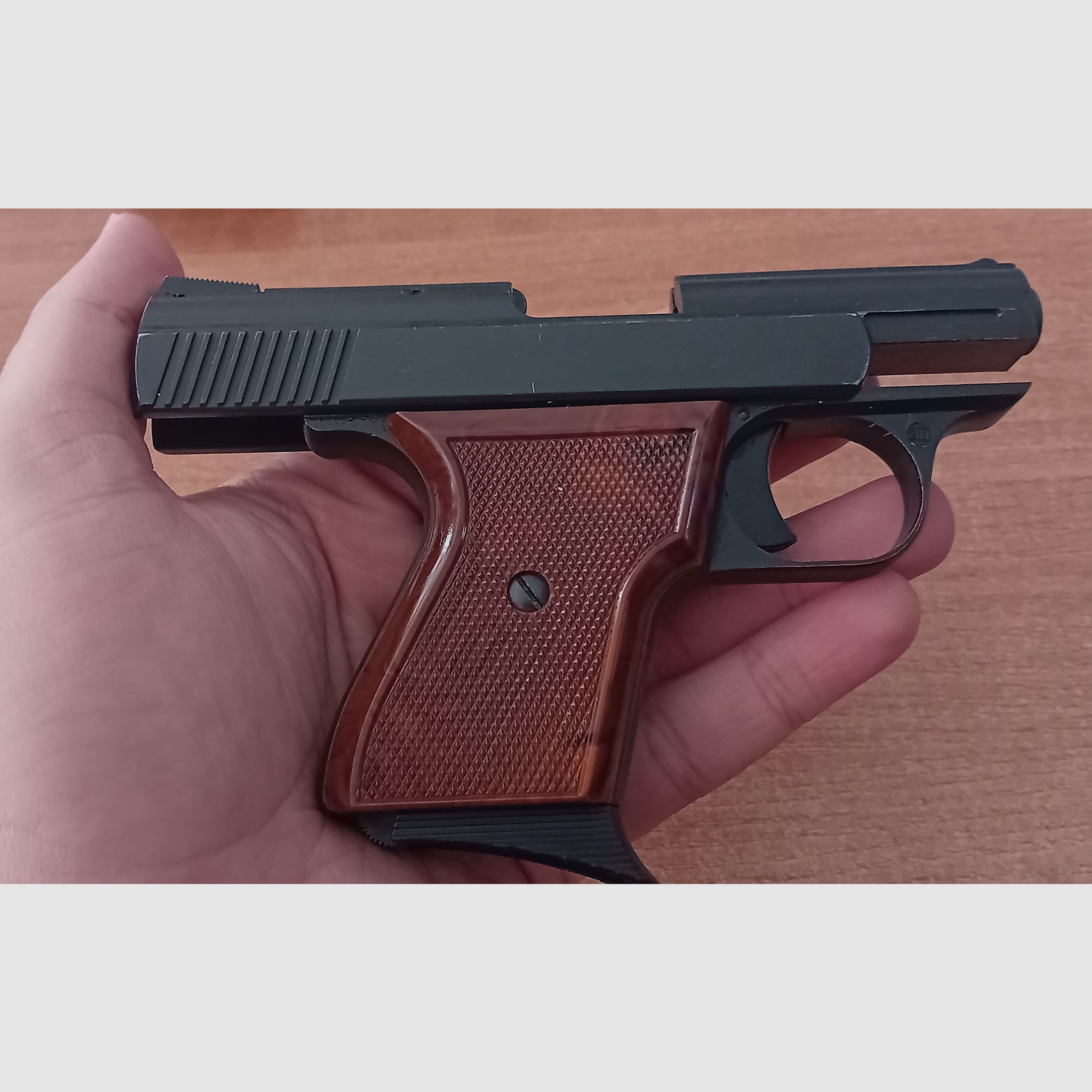 Old Rhöner SM 15 caliber 8 mm blank in PTB 83/2 from 1989!