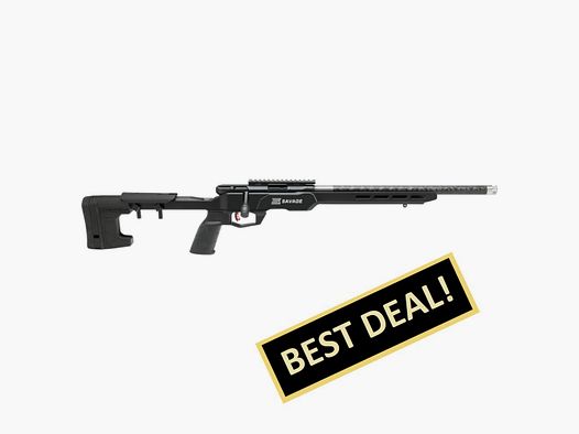 Savage SAVAGE B22 PRECISION LITE .22 LR 18"/46CM 1/2"-28