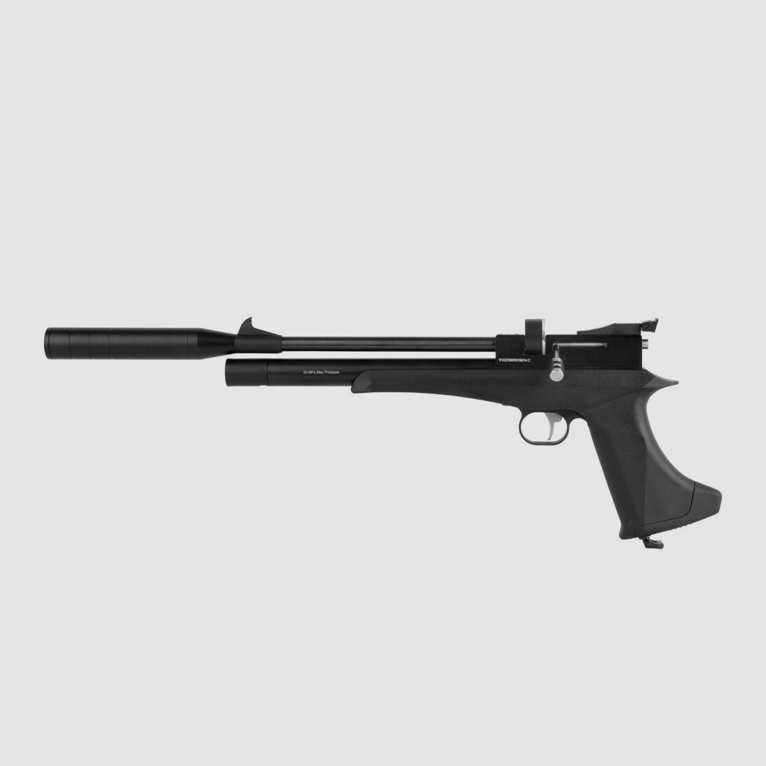 Diana Bandit Black Persluchtpistool 4,5mm Diabolos Kogelvanger Set