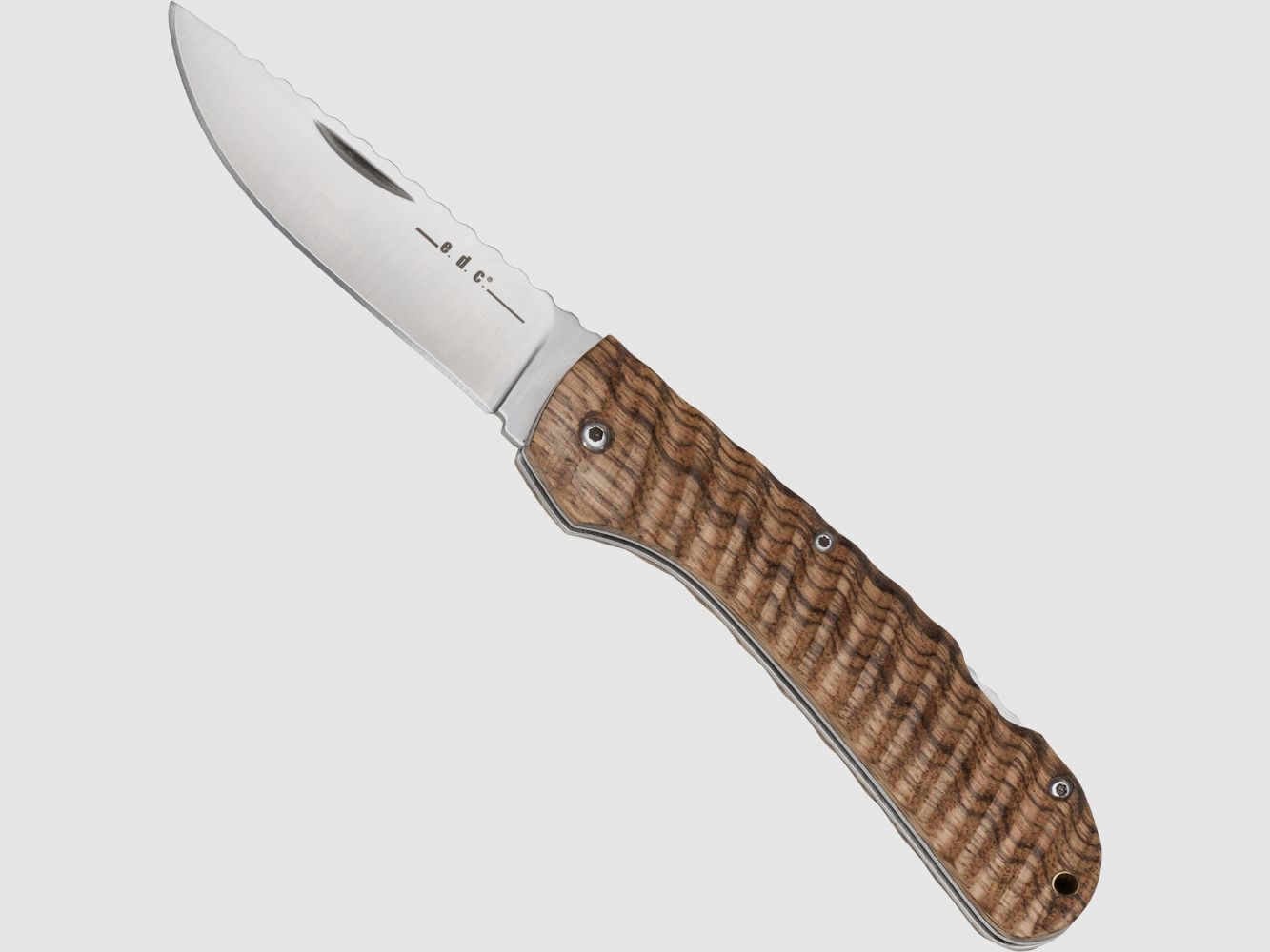 e.d.c. Pocket Town Blade - 8,5 cmKlinge,Zebraholzschalen