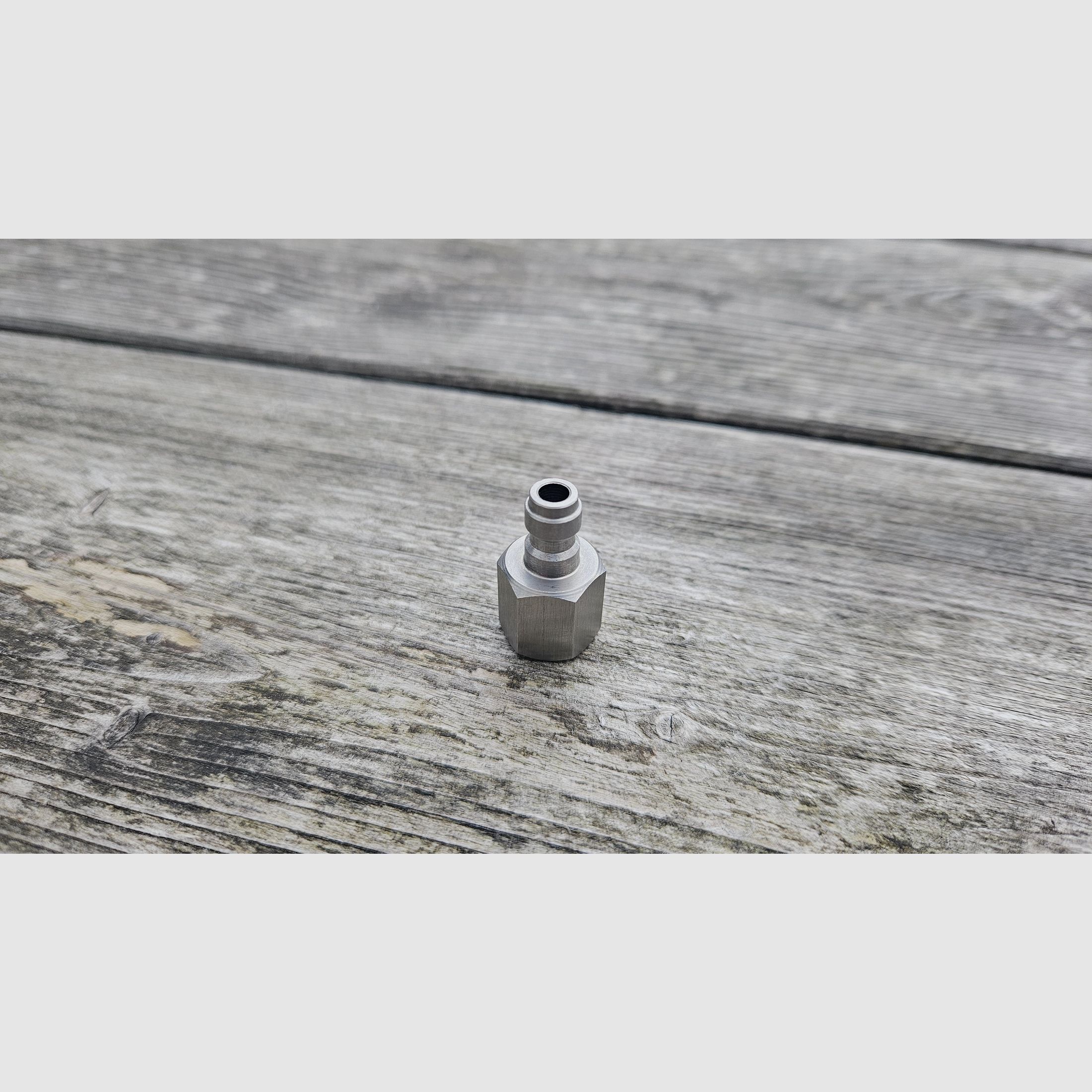 Refillable CO2 cartridge made of stainless steel - 8g, 12g or 16g - incl. filling adapter