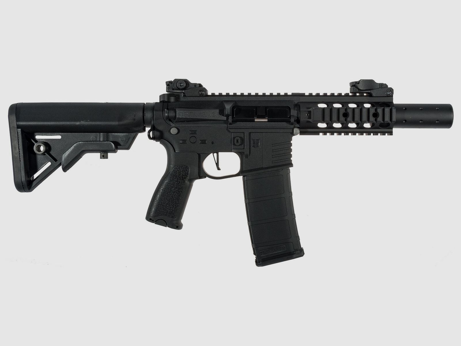 AR15 SilentOps CQB ETU NC! - Serie Delta Armory Schwarz S-AEG Airsoft Gewehr Frei ab 18 Jahren