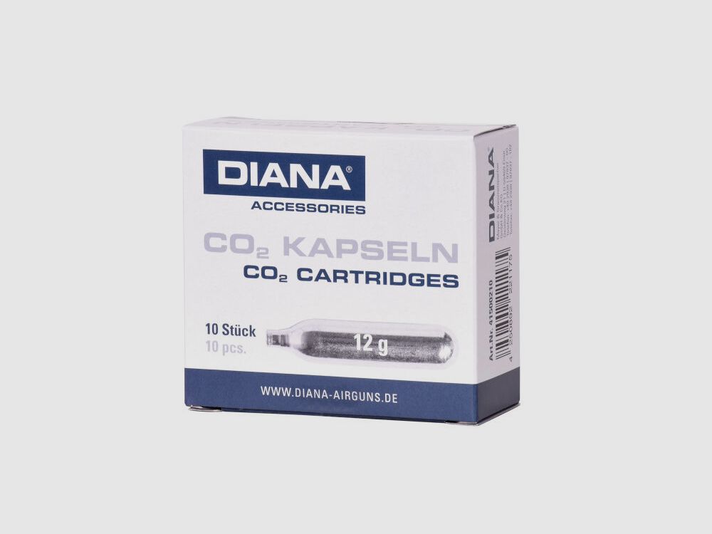 Diana 12 g CO2-Kapseln - 10 Stück