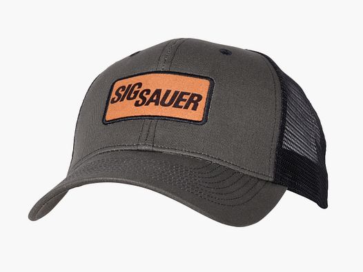 SIG SAUER Czapka Trucker Ciemnoszara