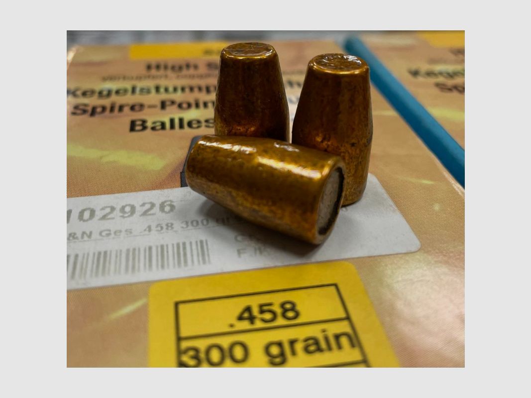 H&N Geschosse Kal. 458 300gr 50 Stück, Bild 2 von 2