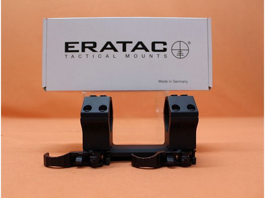 Recknagel Era-Tac QD block mount 34mm (T4001-341A) short, with lever, aluminum black, height=22mm for Picatinny profile