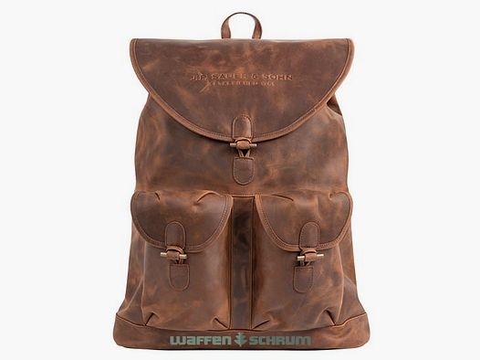 Sac à dos en cuir Sauer