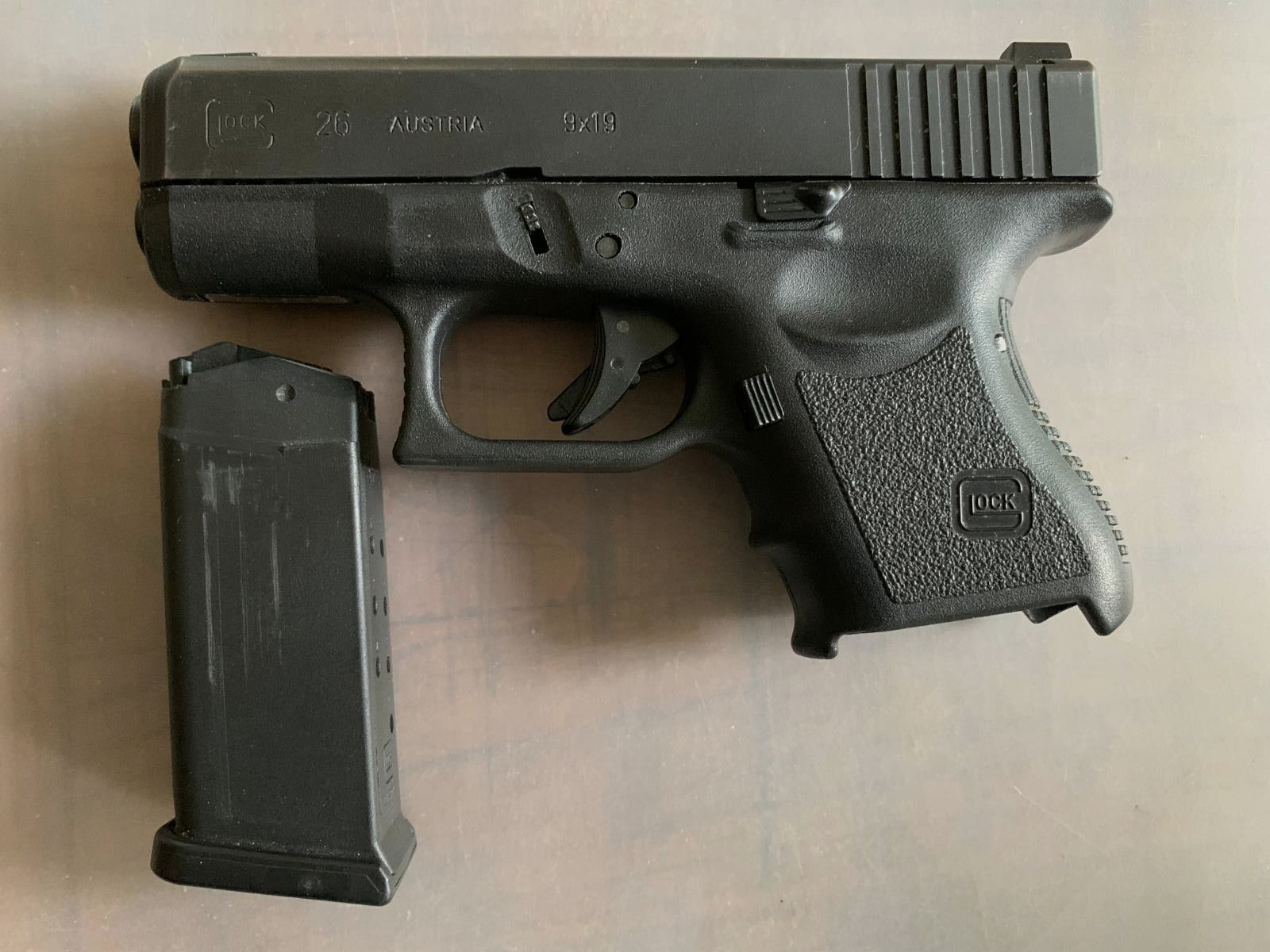 Glock 26, Kal. 9mm Luger