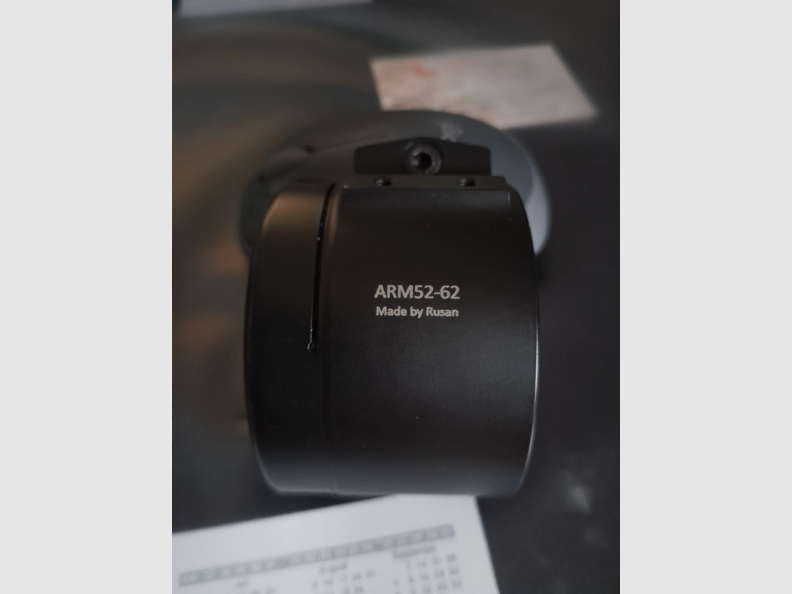Als nieuw Rusan Adapter ARM52-62 met M52x0,75 binnendraad, afbeelding 1 van 3
