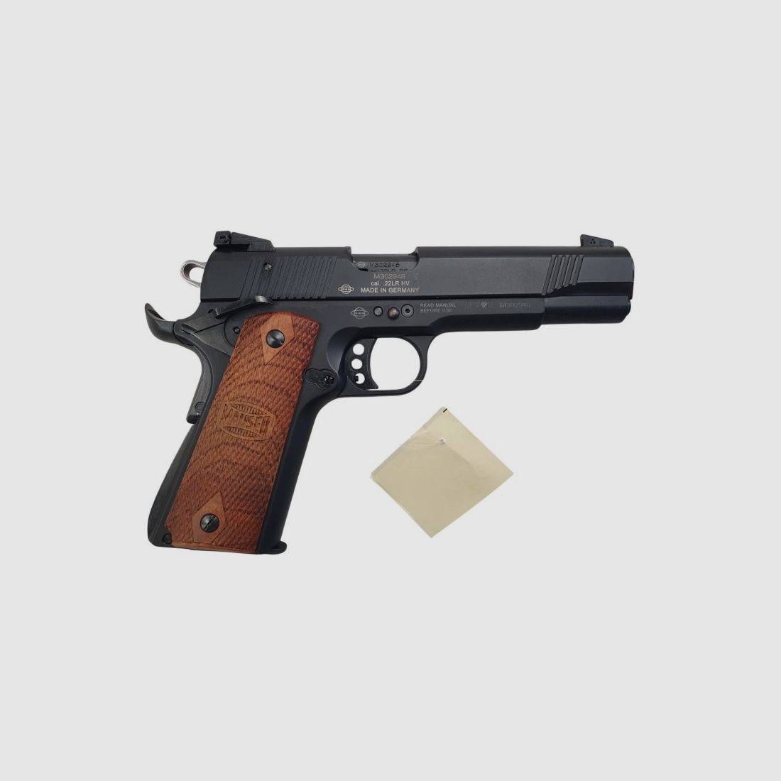 GEBRUIKT - MAUSER 1911 PISTOOL KAL.22LR, afbeelding 1 van 8