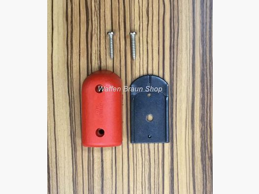 Gummierter Magazinboden für Tanfoglio Rot