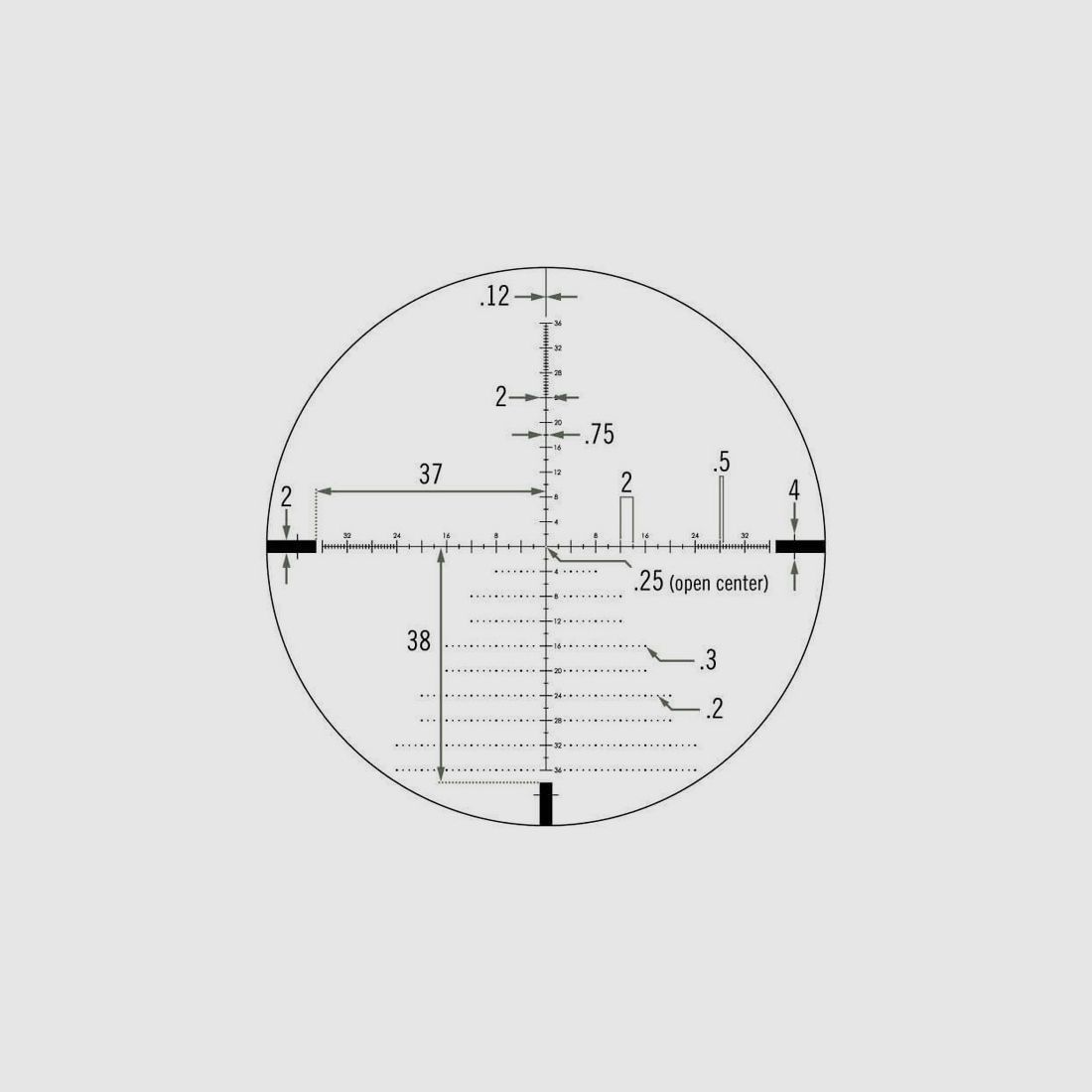 VORTEX Diamondback Tactical 6-24x50 FFP MOA