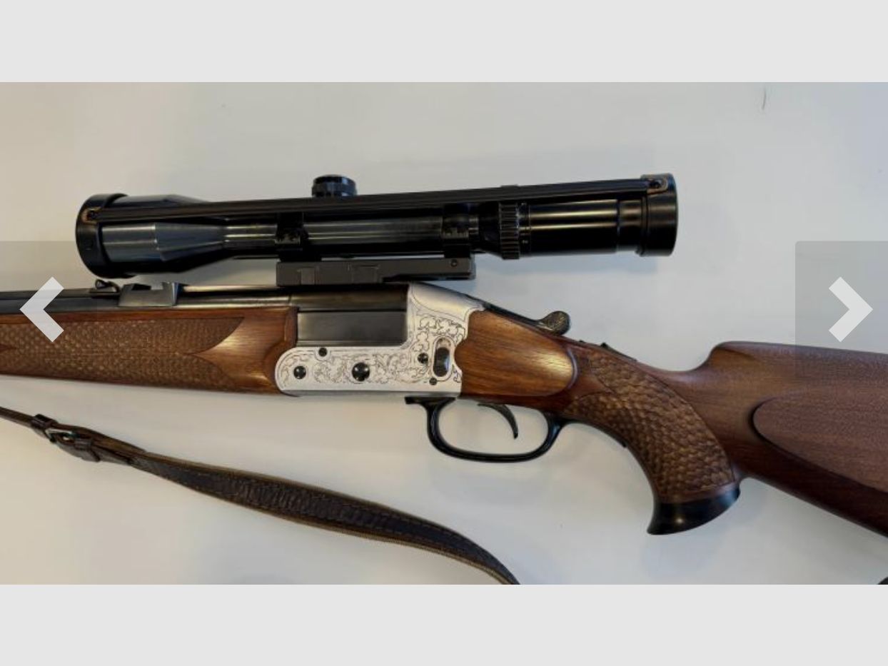 Bockbüchsflinte HEYM 22 (Kaliber 16/70 und 5,6x50 R Mag) + Swarovski Habicht 1,5-5x42 Optik