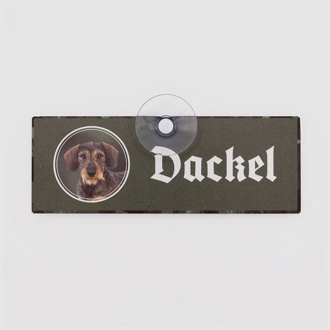 Wilde Hilde Autoschild Rauhaardackel