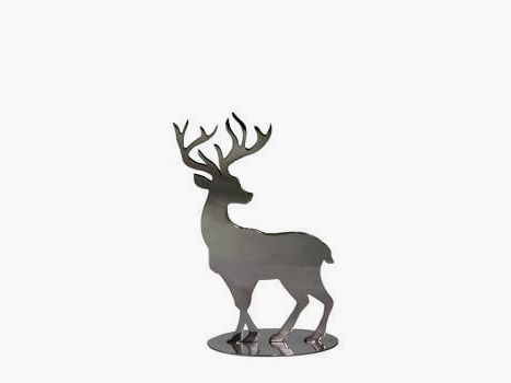 Kaheku Elvor Hirsch vernickelt