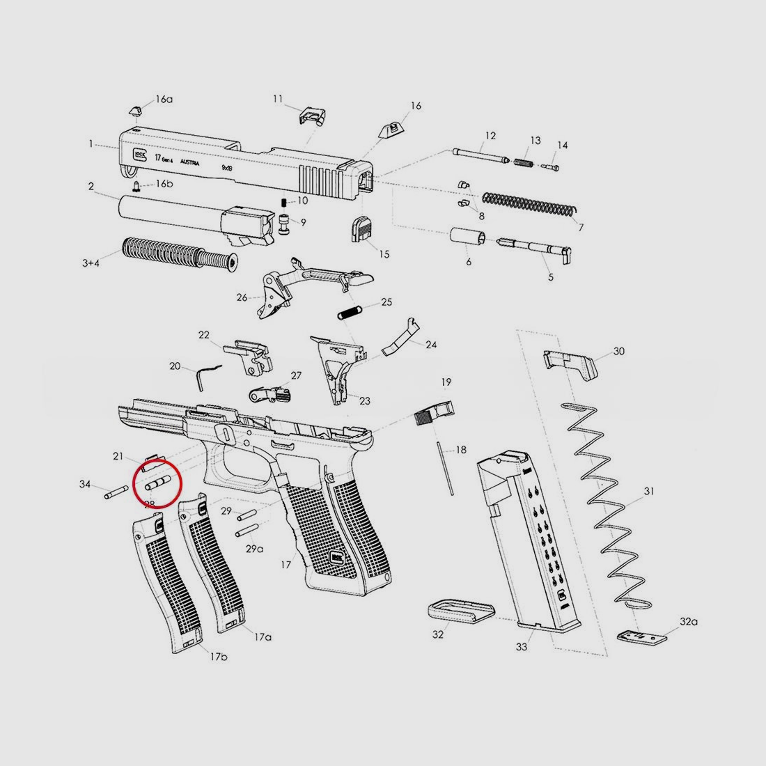Trigger safety Eemann Tech for GLOCK, image 3 of 3
