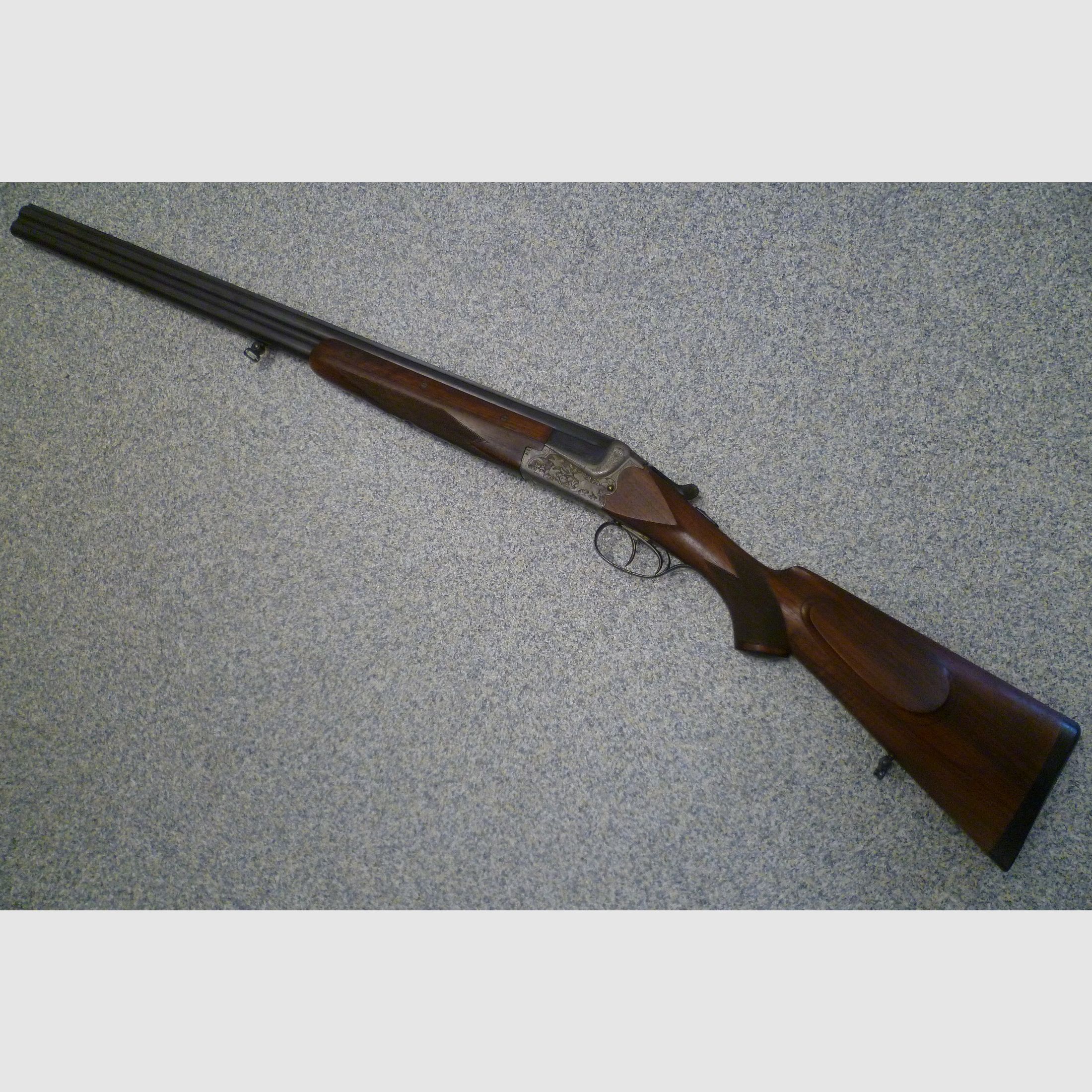Fusil à deux canons superposés Merkel Suhl 16/70