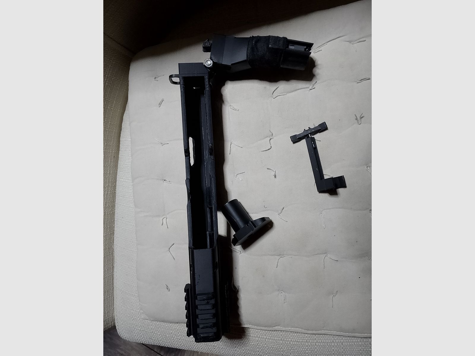 Conversion Body Kit Pistolen Airsoft Softair Paintball Ram Universal klappbarer schaft 3d Druck für Bastler 