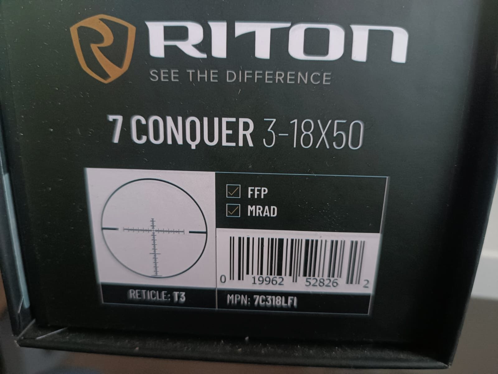 Riton Conquer 7 richtkijker 3-18x50