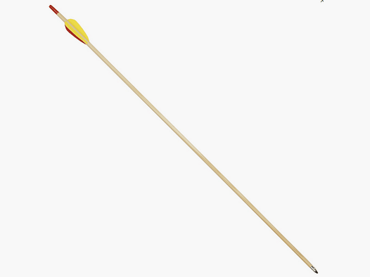 Haller Freccia di Ricambio Legno 26"
