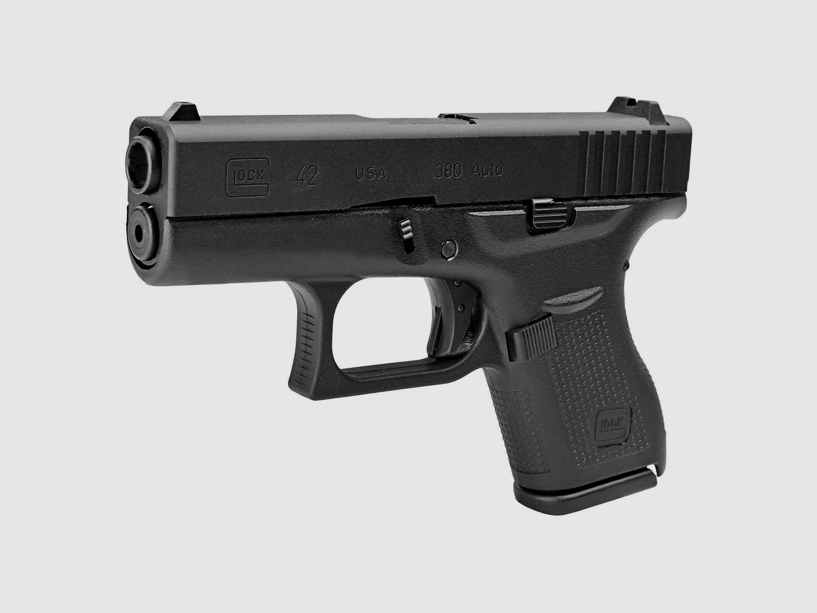 Glock 42 Softair-Pistole Kaliber 6 mm BB Gas Blowback (P18)