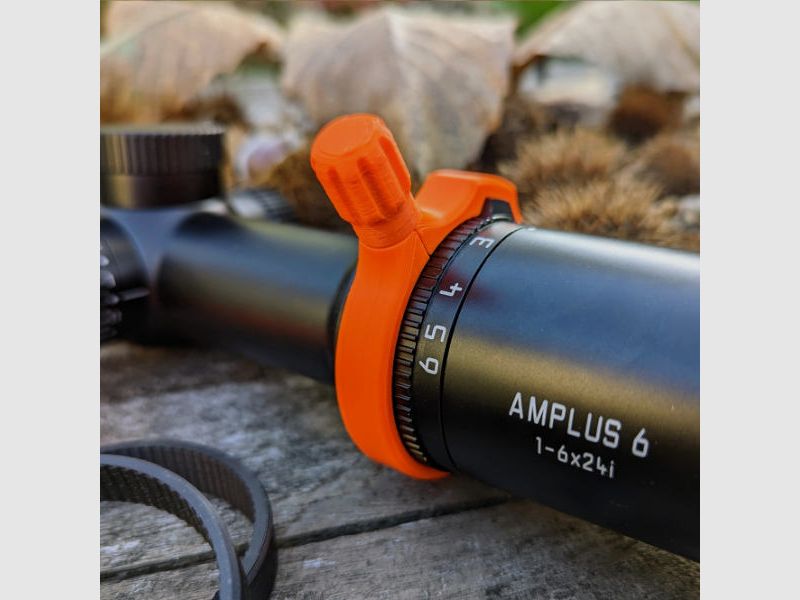 For Leica Amplus: Quick adjustment lever for magnification setting