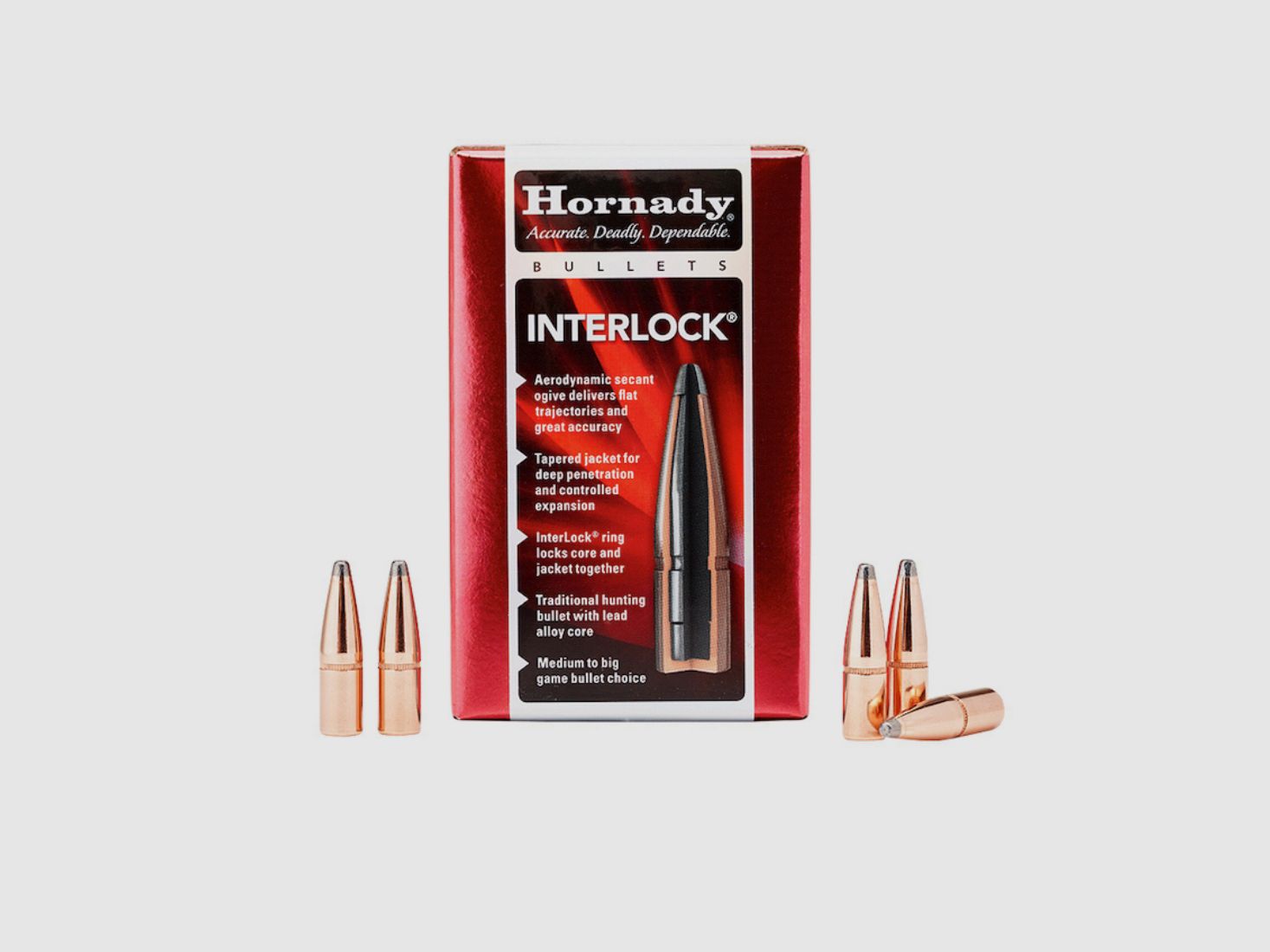 Hornady 45 CAL 300 gr HP Interlock
