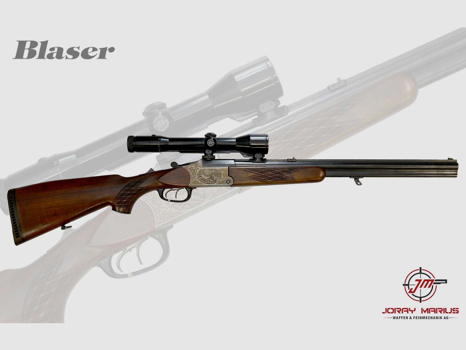 Blaser over-and-under combination gun 5.6×50 R Mag. / 12/70, image 1 of 2